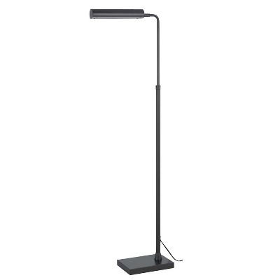 Cal Lighting Delray 17W, 3000K Non dimmable Integrated LED Metal Floor lamp with Adjustable Height