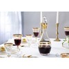 Classic Touch Wine Decanter with Rich Gold Design - 3 of 3