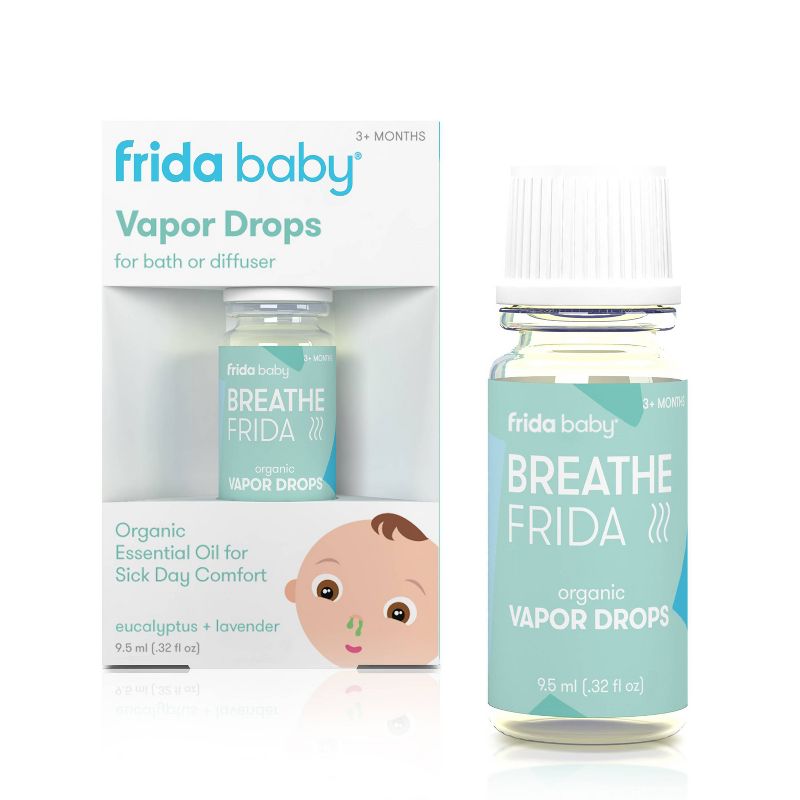 Frida Baby Breathefrida Vapor Bath Drops for Sick Day Comfort - 0.32 fl oz, 1 of 9