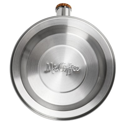 Black Stainless Steel Whistling Tea Kettle with Wood Pattern Handle