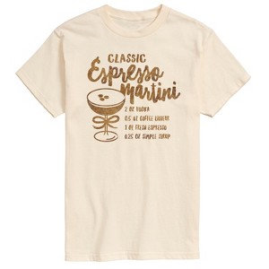 Men's - Instant Message - Espresso Martini Short Sleeve Graphic T-Shirt - 1 of 4