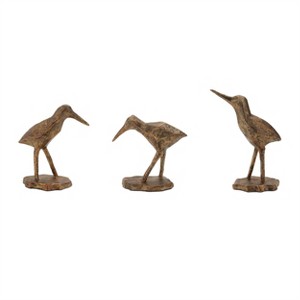 Modern Sea Bird Figurine (Set of 3) - 1 of 4