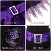 Halloween Witch Costume Deluxe Set for Girls - Party Fancy Dress-Up with Witch Hat & Skirt - 3 of 4