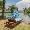 Arkwright Cabo Cabana Chaise Lounge Cover - (Pack of 2) 100% Cotton Terry Towels, Pool Chair Covers for Outdoor Beach Furniture, 30 x 85 in - 3 of 4