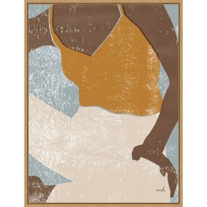 Amanti Art Casual III (Woman) by Moira Hershey Canvas Wall Art Print Framed 18 x 24-in. - 1 of 4