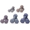 Bintiva Neoprene Dumbbells - Earth Tones 3lb,5lb,7... - 2 of 2