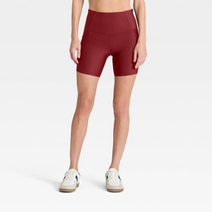 Women's Effortless Support Bike Shorts 6" - All In Motion™ - 1 of 4