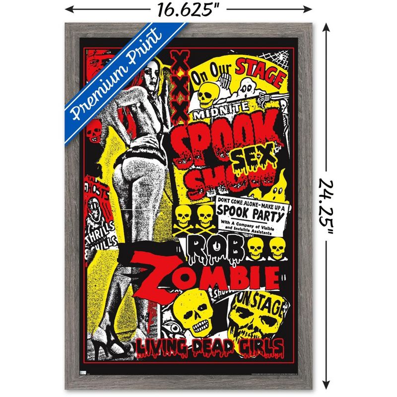 Trends International Rob Zombie - Living Dead Girls Framed Wall Poster Prints, 3 of 7
