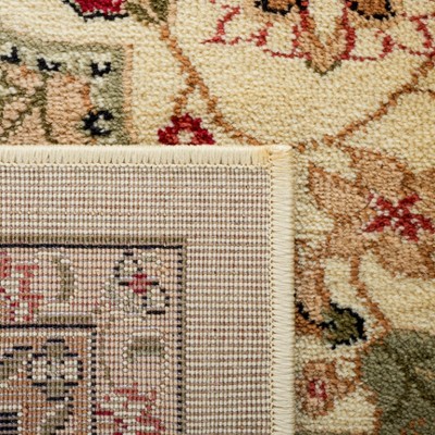 Lyndhurst Beige and Black 8' x 10' Synthetic Area Rug