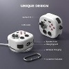 HTUTWOO Game Console Design for AirPods 4 Case Cover Shockproof Full TPU AirPods 4th Generation Protective Skin Cover with Cleaner Kit - 3 of 4