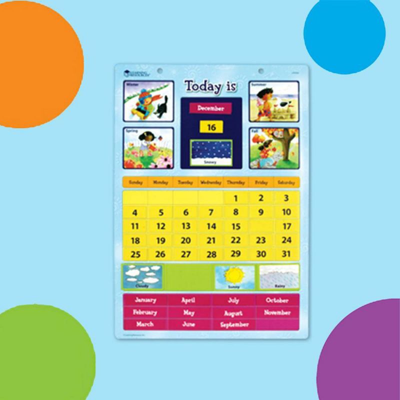 Learning Resources Magnetic Learning Calendar, 4 of 8