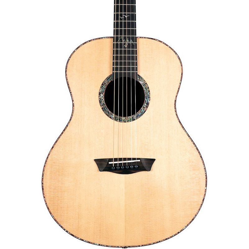Washburn Bella Tono Elegante S24S Studio Acoustic Guitar Gloss Natural, 1 of 6