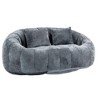 NicBex Bean Bag Sofa,Beanbag Chair with Armrests and Pillows,Oversized Lounge Sofa for Couples,Comfy Chair for Living Room Bedroom - 4 of 4