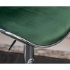 NicBex Dining Chairs Set of 2 Stool Upholstered Chair Airlift Adjustable Swivel Barstool with low-back style for Kitchen, Home Bar - 3 of 4