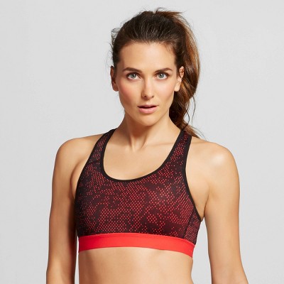 red champion sports bra