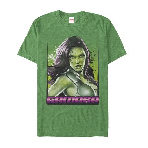 Men's Marvel Guardians of the Galaxy Gamora Portrait T-Shirt - 1 of 3
