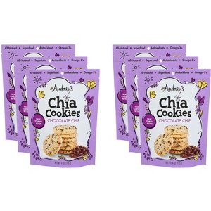 Audrey's Cookie Chia Chocolate Chip - 4 oz (Pack of 6) - 1 of 2
