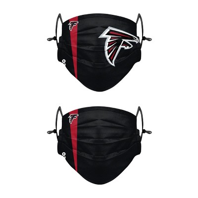 NFL Atlanta Falcons Youth Gameday Adjustable Face Covering - 2pk