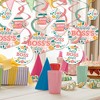 Big Dot of Happiness Female Best Boss Ever - Women Boss's Day Hanging Decor - Party Decoration Swirls - Set of 40 - 2 of 4