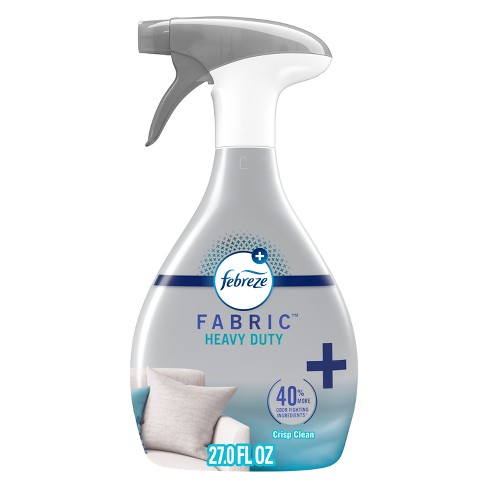 Febreze Heavy Duty Odor fighting Fabric Refresher Crisp Clean 27 Fl Oz Target