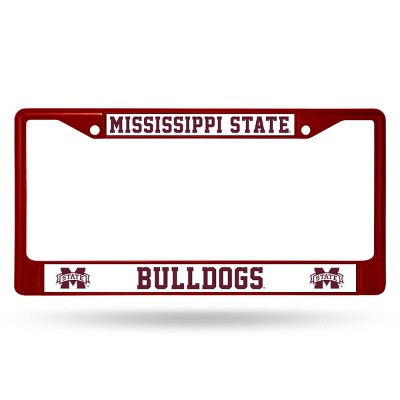 NCAA Mississippi State Bulldogs Colored Chrome Frame