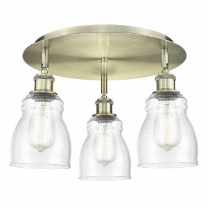 Ellery - 3 Light Flush Mount In Nautical Style-9.5 Inches Tall and 16.5 Inches Wide - 1 of 1