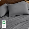 400 Thread Count Organic Cotton Sateen Bed Sheet Set by Bare Home - image 3 of 4