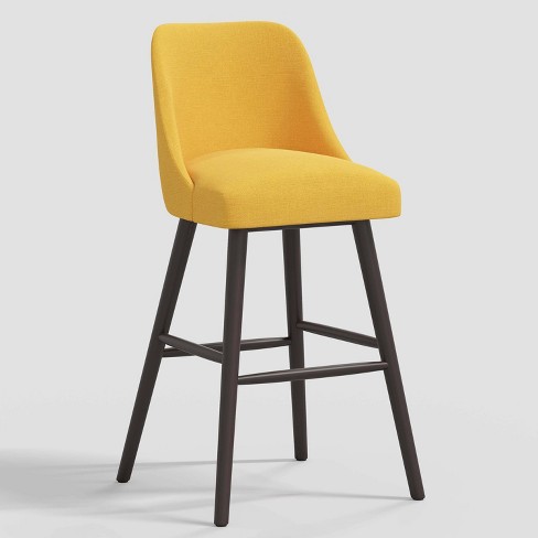 Mustard colored bar online stools