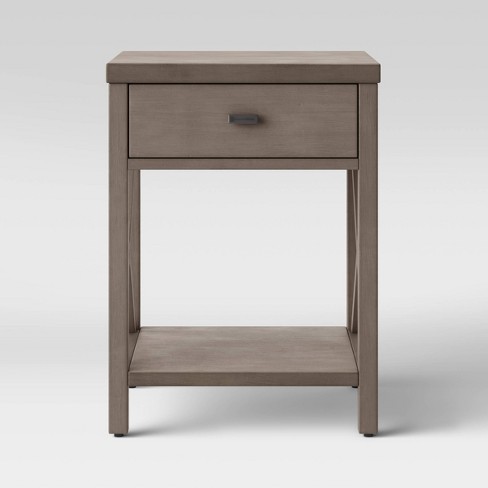 Owings Table With Drawers Threshold, Owings Console Table With 2 Shelves And Drawers Espresso Brown Threshold