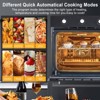 24" Single Wall Oven, 2.5 Cu. Ft Built-In Electric Oven with 8 Cooking Mode, 3-Layered Glass Door,3000W/240V Convection Built-In Oven with Safety Lock - 3 of 4