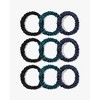 Mommesilk Pure Silk Scrunchies 9PCS - Winter Moonlight, Skinny - image 2 of 4