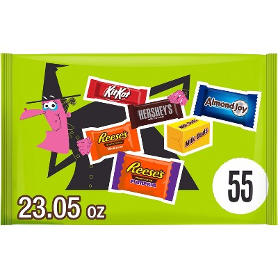 HERSHEY'S Chocolate Assorted Halloween Candy Miniatures - 23.05oz/55pc