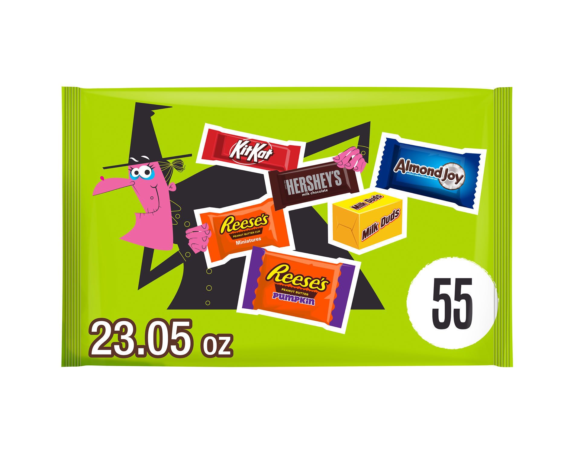 HERSHEY'S Chocolate Assorted Halloween Candy Miniatures - 23.05oz/55pc