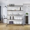 Seville Classics UltraDurable  5-Tier 60" x 24" Steel Wire Shelving Unit - 3 of 4