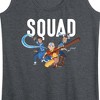 Women's - Avatar: The Last Airbender - Trio Squad Graphic Racerback Tank - 2 of 4