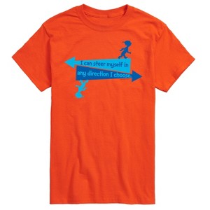 Men's - Dr. Seuss - You Can Steer Yourself Short Sleeve Graphic T-Shirt - 1 of 4