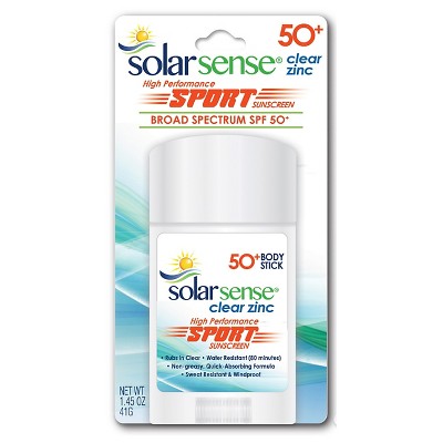 solar sense clear zinc sunscreen