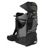 ClevrPlus Deluxe Outdoor Child Backpack Baby Carrier Light Outdoor Hiking, Grey - 2 of 4