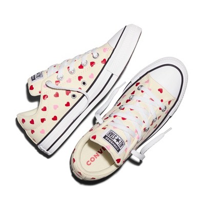 Женские кроссовки Converse Adult Street Ox Low Top Sneakers - Red Cream Heart M 8.5/W 10.5 — фото 3