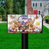 Briarwood Lane Spring Easter Mailbox Cover  - Standard Size - Welcome Bunny and Basket For Easter Mailbox Cover - 2 of 2