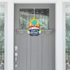 Big Dot of Happiness Gnome Birthday - Hanging Porch Happy Birthday Party Outdoor Decorations - Front Door Decor - 1 Piece Sign - 2 of 4