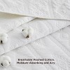 100% Cotton Quilt Set - Lightweight King Bedspread, Cozy Bedding Coverlet 3-Piece with Pillow Shams - 3 of 4