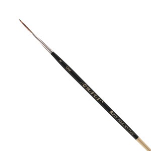 New York Central Oasis Synthetic Brush - Script Liner - Handmade in Germany, Professional Watercolor Brushes with Ergonomic Handle, Soft, Absorbent - 1 of 4