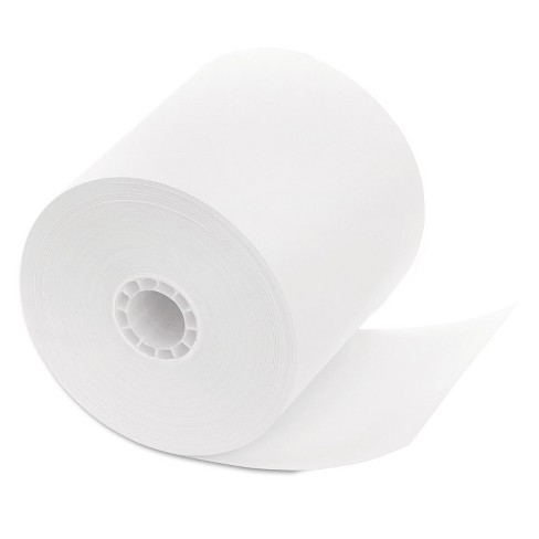 School Smart Kraft Wrapping Paper Roll, 50 lbs, 36 Inches x 1000 Feet, White