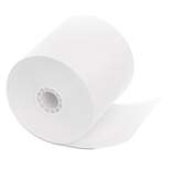 PM Company Single Ply Cash Register/POS Rolls 3 1/4" x 240 ft. White 4/Pack 09862