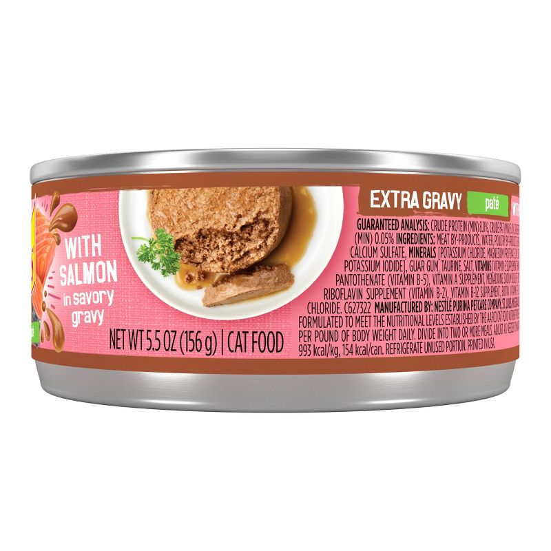 Purina Friskies Extra Gravy Chunky Wet Cat Food - 5.5oz, 6 of 8