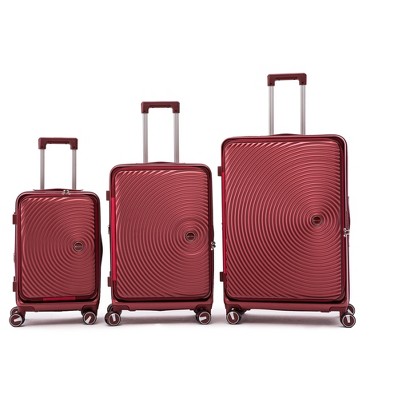 Wooakway Luggage Sets 3 Piece(20"/24"/28"), Expandable Carry On Luggage with TSA Lock Airline Approved, 100% PC Hard Shell and Lightweight Suitcase