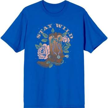 Vintage Country Stay Wild Men's Short Sleeve Tee