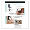 ES Robbins EverLife Chair Mat for Hard Floors, Heavy Use, Rectangular with Lip, 36 x 48, Clear - 4 of 4