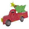 Northlight 36" LED Lighted Red Truck with Christmas Tree Outdoor Decoration - 4 of 4